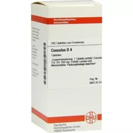 COCCULUS D 4 tablet, 200 adet