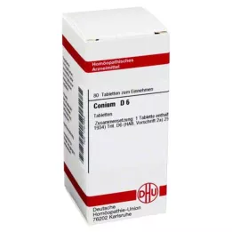CONIUM D 6 tablet, 80 adet