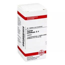 CUPRUM METALLICUM D 4 tablet, 80 adet