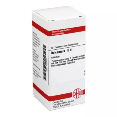 DULCAMARA D 4 tablet, 80 adet