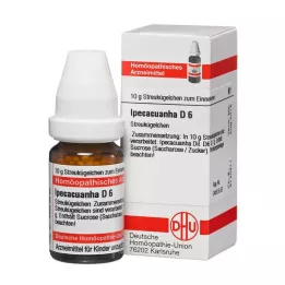 IPECACUANHA D 6 Globuli, 10 gr