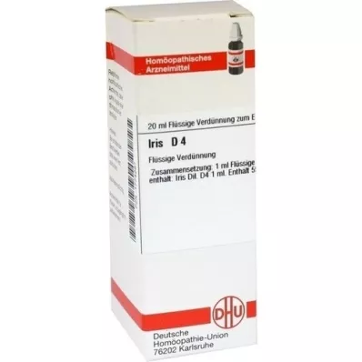 IRIS D 4 seyreltme, 20 ml IRIS D 4 seyreltme, 20 ml