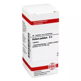 KALIUM JODATUM D 4 tablet, 80 adet