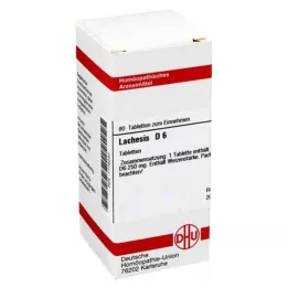 LACHESIS D 6 tablet, 80 adet