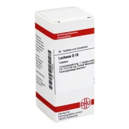 LACHESIS D 10 tablet, 80 adet