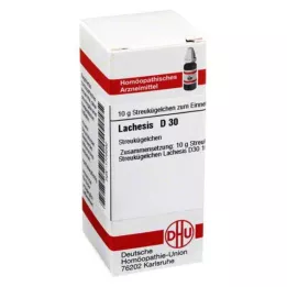 LACHESIS D 30 Globuli, 10 gr