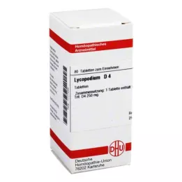 LYCOPODIUM D 4 tablet, 80 adet