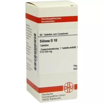 SILICEA D 10 tablet, 80 adet SILICEA D 10 tablet, 80 adet