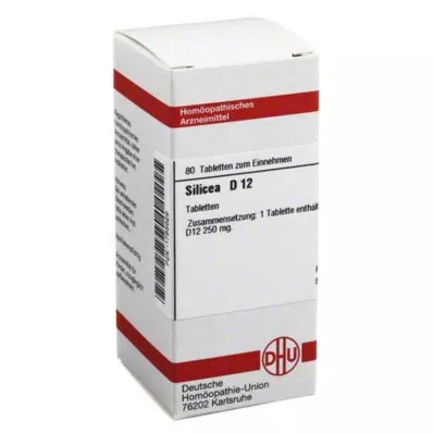 SILICEA D 12 tablet, 80 adet SILICEA D 12 tablet, 80 adet