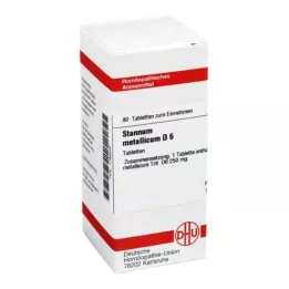 STANNUM METALLICUM D 6 tablet, 80 adet