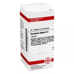 VERATRUM ALBUM D 4 tablet, 80 adet
