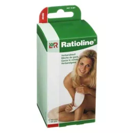 RATIOLINE akut gazlı bez 10 cmx2 m rulo halinde, 1 adet