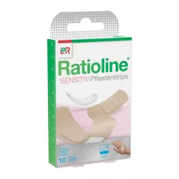 RATIOLINE 2 boyutta hassas alçı şeritleri, 10 adet