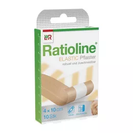 RATIOLINE elastik yara örtüsü 4 cmx1 m, 1 adet