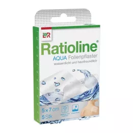RATIOLINE aqua duş sıvası 5x7 cm, 5 adet