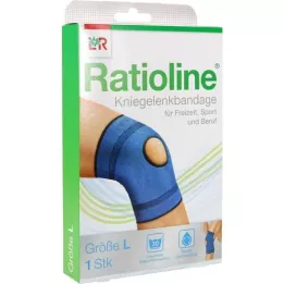 RATIOLINE aktif diz eklemi bandajı L beden, 1 parça