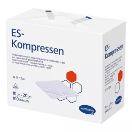 ES-KOMPRESSEN steril olmayan 10x20 cm 12li, 100 adet