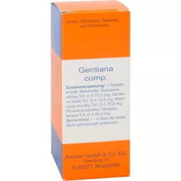 GENTIANA COMP.Tabletler, 100 adet