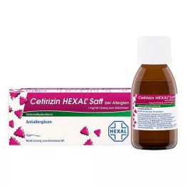 CETIRIZIN HEXAL Alerjiler için meyve suyu, 75 ml