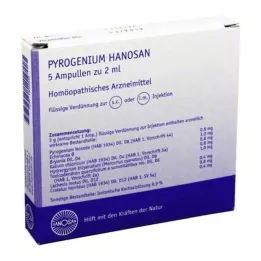 PYROGENIUM HANOSAN Enjeksiyonluk çözelti, 5X2 ml