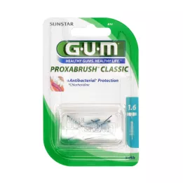 GUM Proxabrush yedek fırçalar 0,7 mm köknar, 8 adet