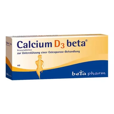 CALCIUM D3 beta efervesan tablet, 40 adet CALCIUM D3 beta efervesan tablet, 40 adet