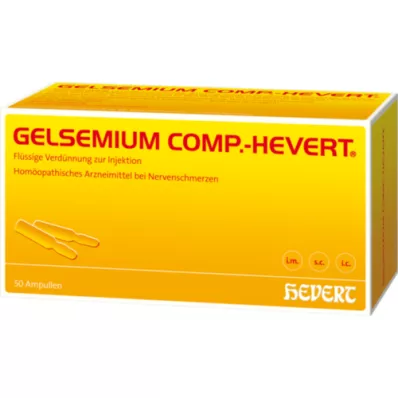 GELSEMIUM COMP.Hevert ampuller, 100 ml GELSEMIUM COMP.Hevert ampuller, 100 ml