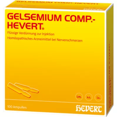 GELSEMIUM COMP.Hevert ampuller, 200 ml GELSEMIUM COMP.Hevert ampuller, 200 ml