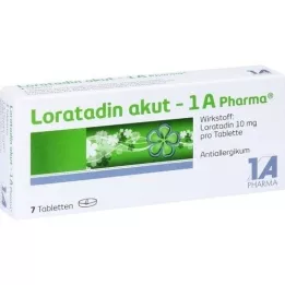 LORATADIN akut-1A Pharma tabletleri, 7 adet
