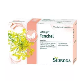 SIDROGA Rezene çayı filtre poşetleri, 20X2,0 g
