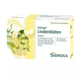 SIDROGA Ihlamur çiçeği çay filtre poşetleri, 20X1,8 gr