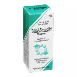 B12 ASMEDIC Ağız Damlaları, 20 ml