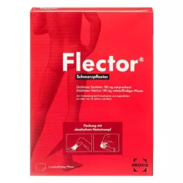 FLECTOR Ağrı bandı + elastik file çorap, 5 adet