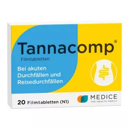 TANNACOMP Film kaplı tabletler, 20 adet