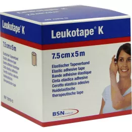 LEUKOTAPE K 7,5 cm ten rengi, 1 adet