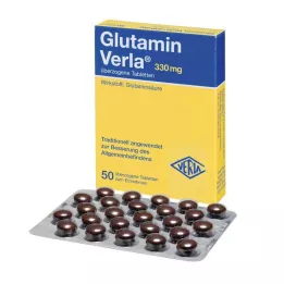 GLUTAMIN VERLA kaplamalı tabletler, 50 adet