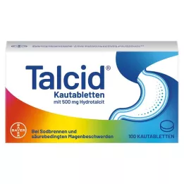 TALCID Çiğnenebilir tabletler, 100 adet