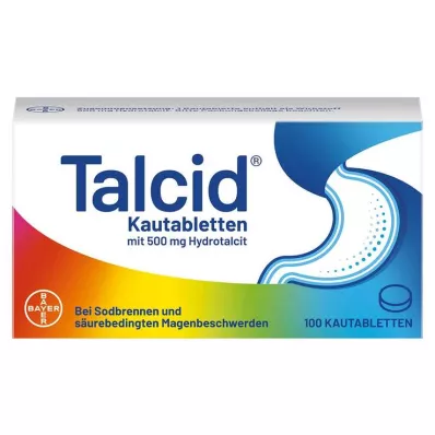 TALCID Çiğnenebilir tabletler, 100 adet TALCID Çiğnenebilir tabletler, 100 adet