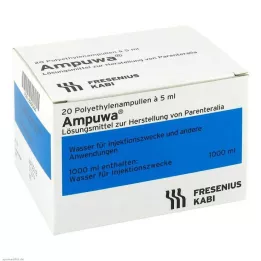 AMPUWA Plastik amfi. Enjeksiyon/infüzyon solüsyonu, 20X5 ml