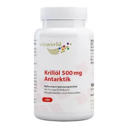 Krill yağı 500 mg Antarktika kapsülleri, 100 adet