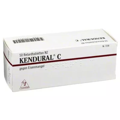 KENDURAL C sürekli salımlı tabletler, 50 adet KENDURAL C sürekli salımlı tabletler, 50 adet