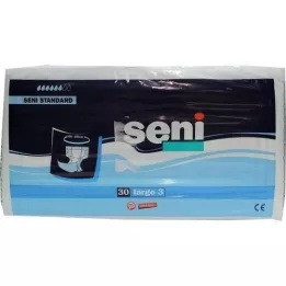 SENI Yetişkinler için standart idrar kaçırma pantolonu L beden 3, 30 parça