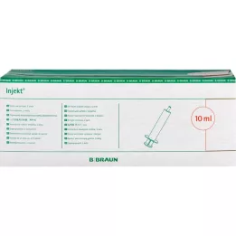 INJEKT Solo şırınga 10 ml Luer eksantrik PVC-fr., 100X10 ml