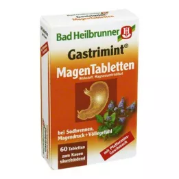 BAD HEILBRUNNER Gastrimint mide tabletleri, 60 adet