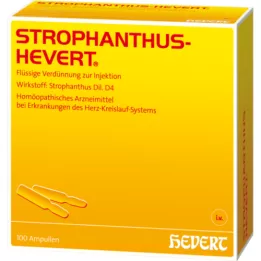STROPHANTHUS HEVERT Ampuller, 100 adet