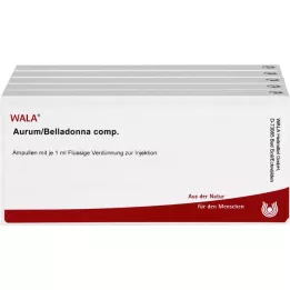 AURUM/BELLADONNA kompoze ampuller, 50X1 ml