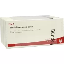BETULA/MANDRAGORA kompoze ampuller, 50X1 ml