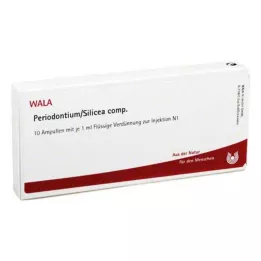 PERIODONTIUM/SILICEA komp. ampuller, 10X1 ml