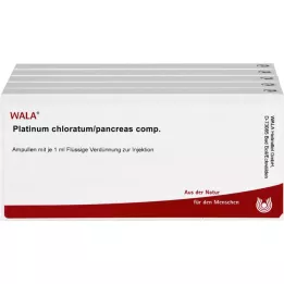 PLATINUM CHLORATUM/PANCREAS kompoze ampuller, 50X1 ml