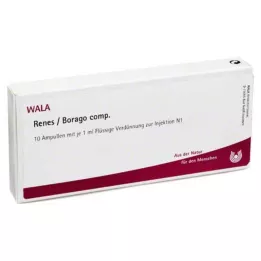 RENES/BORAGO komp. ampuller, 10X1 ml